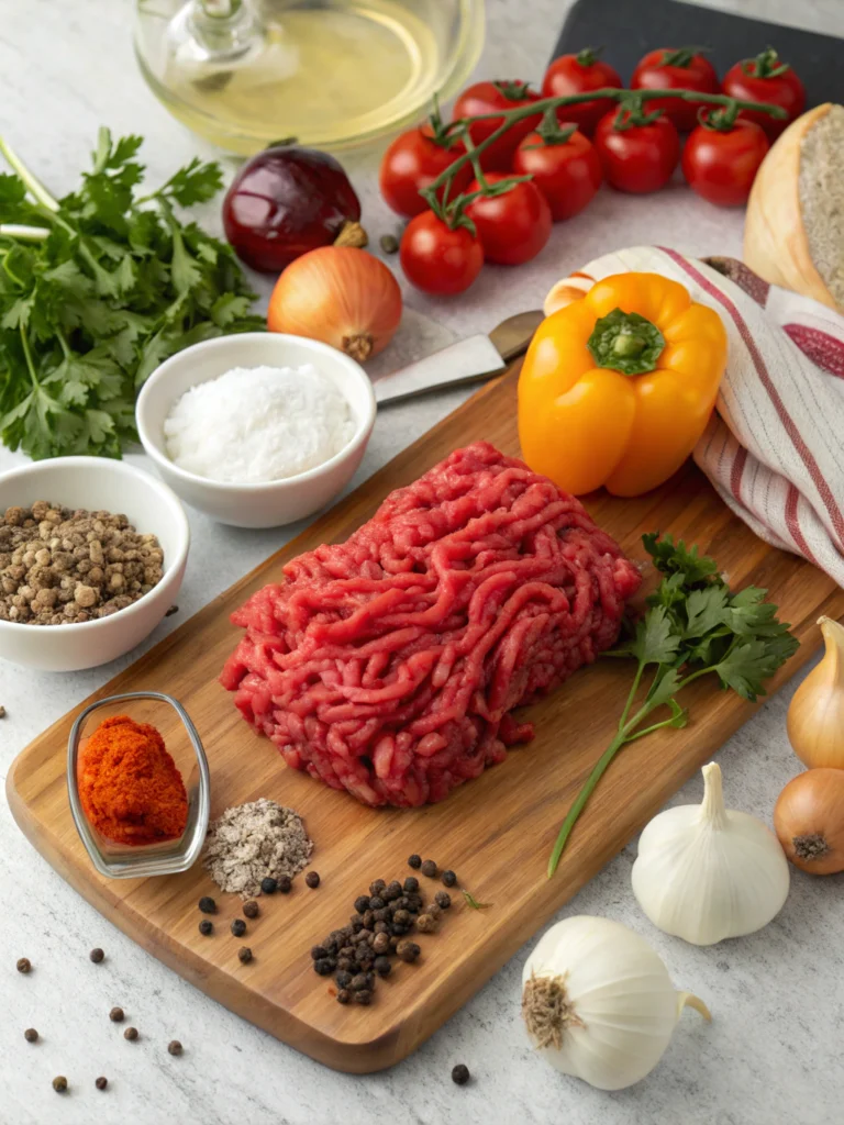 ground beef dinner ideas ingredients