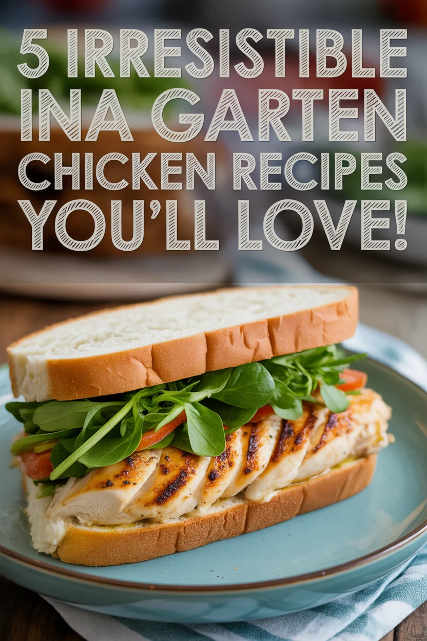5 Irresistible Ina Garten Chicken Recipes You’ll Love! 5 5 Irresistible Ina Garten Chicken Recipes You’ll Love!