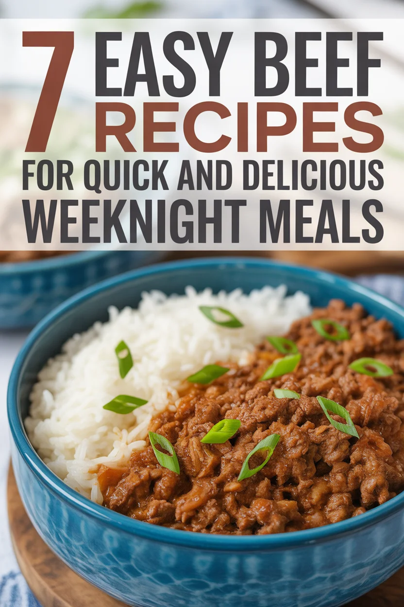 easy beef recipes