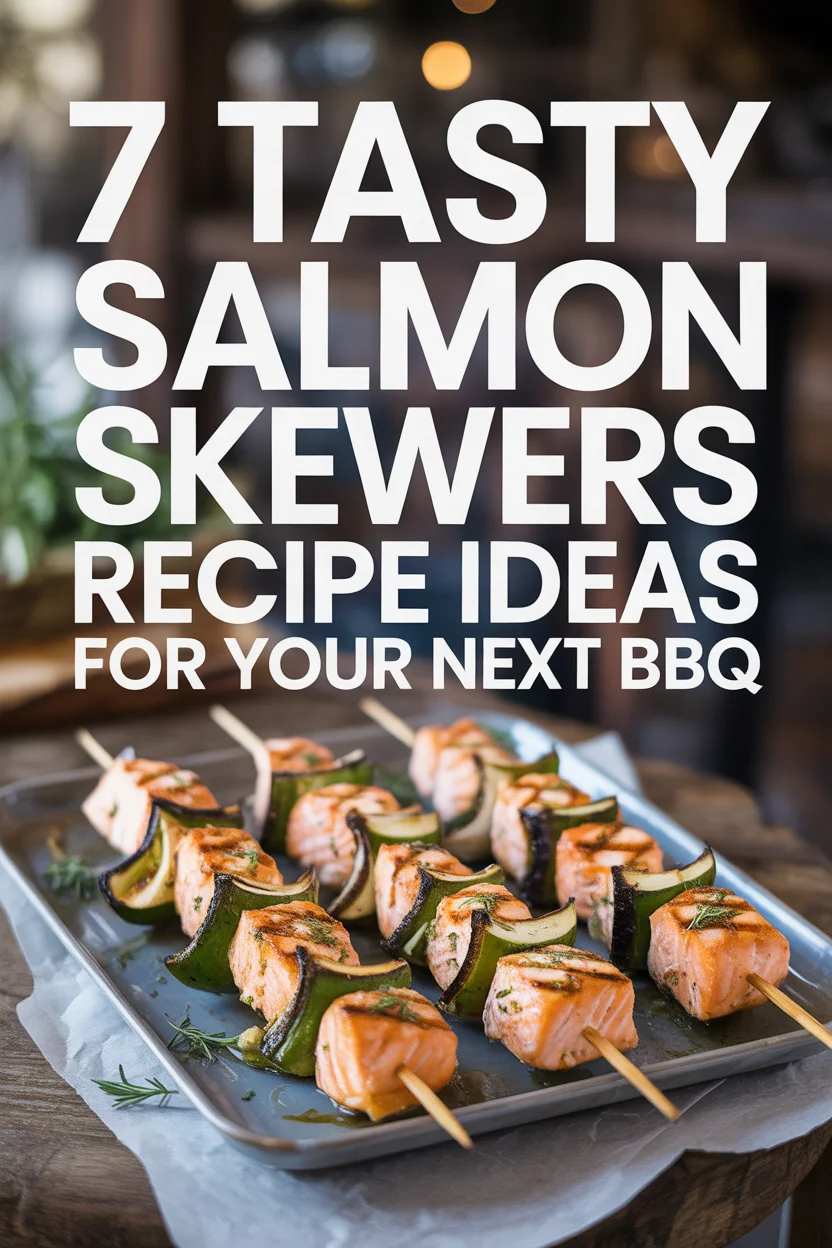 BBQ Hits: 7 Salmon Skewers Recipes Everyone Will Love 5 7 Tasty Salmon Skewers Recipe Ideas for Your Next BBQ