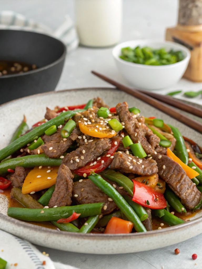 beef and green bean