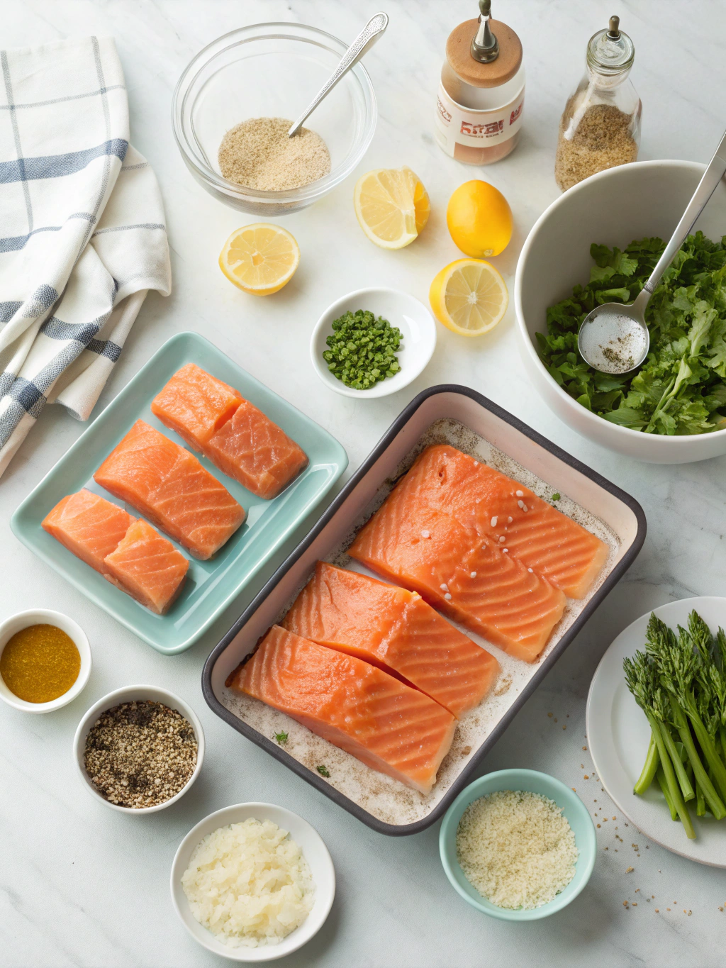 hello fresh salmon recipe preparing steps