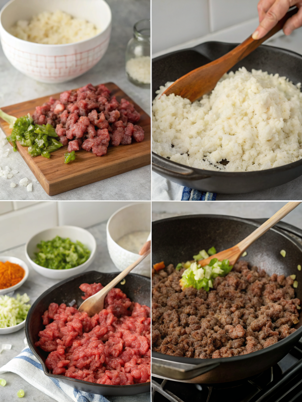 Best Way to Grow 5 Ground Beef and Rice Recipes 3 ground beef and rice recipes preparing steps