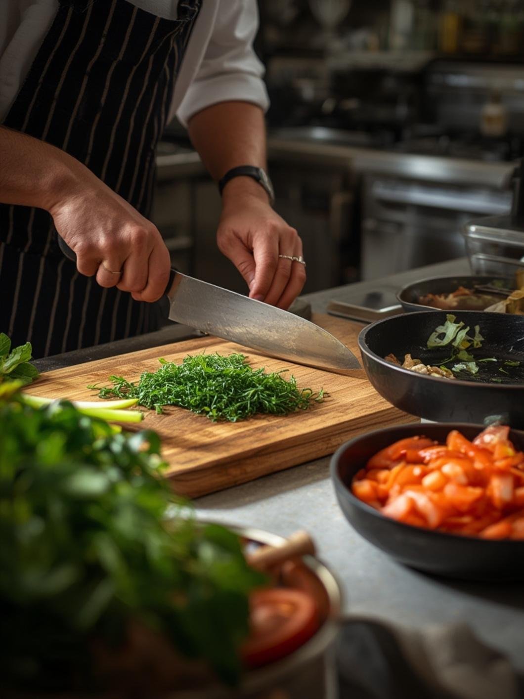 Person cooking beef gravy recipe