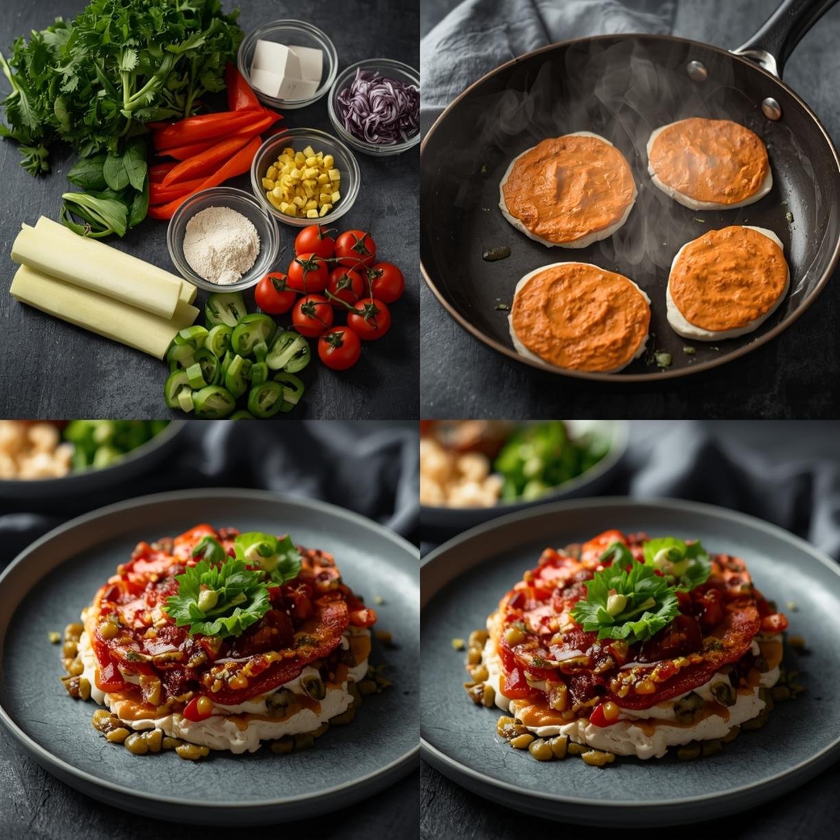 Ultimate 7 Layer Dip Recipe 3 Step by step process for 7 layer dip recipe