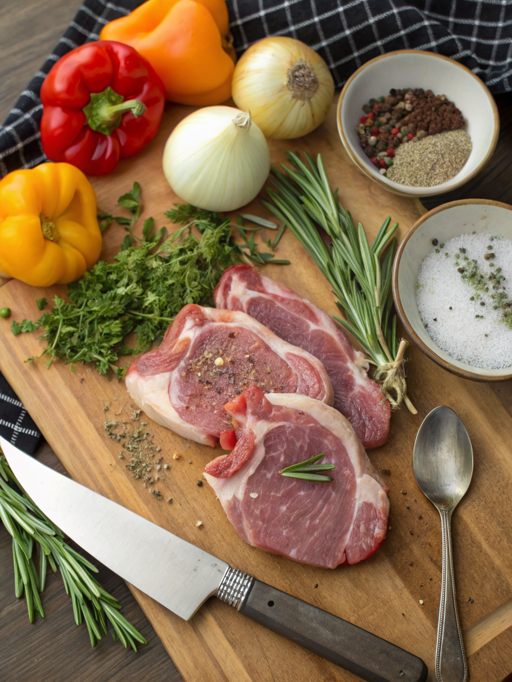 grilling pork chops ingredients